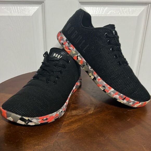 🔥🔥 NOBULL PROJECT Black Wild Trainer Plus Sneakers Womens Sz 10 - EUC - Picture 1 of 14